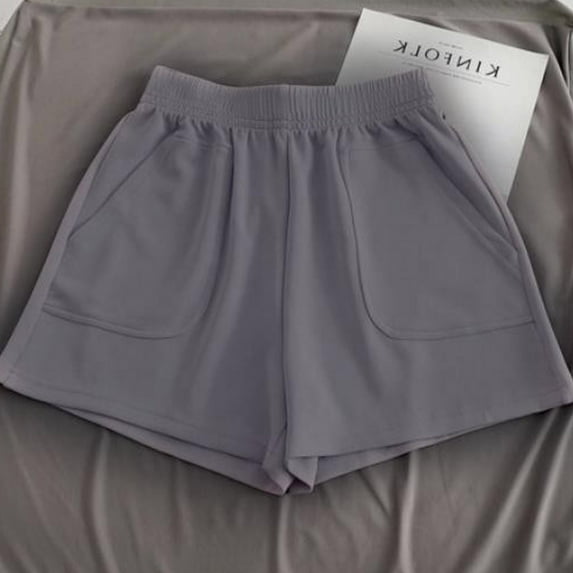 uublik Shorts for Women Loose Super Soft Casual Shorts Gray