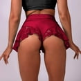 thumbnail image 1 of uublik Shorts for Women Super Soft Shorts Casual Summer Wine, 1 of 3