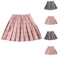 thumbnail image 1 of uublik Skirt Shorts for Girls Pink Pleated Skirts with Shorts Athletic Tennis Skorts School Uniform Skirts Size 4T-15, 1 of 3
