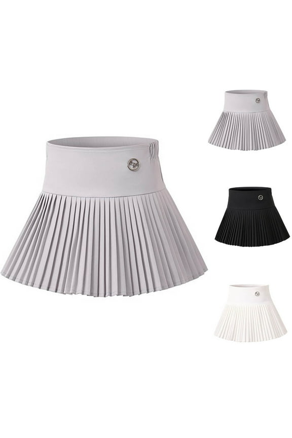 Skirts for Girls Black Pleated Skirts School Kids Casual Mini Flare A Line Uniform Skorts Skirt Size 3T-15