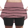 thumbnail image 1 of uublik Skirts for Girls Trendy Red Tennis Skirts Golf Skort Athletic Dance Running School Sport Skirts with Shorts Size 2T-12, 1 of 5