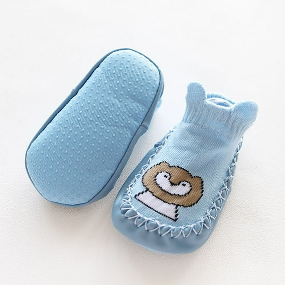 uublik Socks for Toddler Boys Cute Comfort Breathable Flip Flop Socks 0-6 Months
