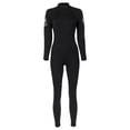 thumbnail image 1 of uublik Swimsuit Woman Black Athletic Training Swimsuit Long Sleeve Rashguard, 1 of 5