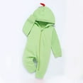 thumbnail image 1 of uublik Toddler Baby Bodysuits Girls Boys Zipper Long Sleeve Cute Dinosaur Siamese Onesies Romper 0-18 Months, 1 of 4