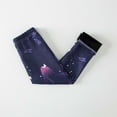 thumbnail image 1 of uublik Toddler Girls Leggings Purple Printed Leggings Toddlers Active Stretch Fleece Warm Leggings Little Kids Yoga Pants, Size 2T-11, 1 of 4