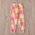 thumbnail image 1 of uublik Toddler Pants with Pockets Soft Tie-dye Loose Kids Casual Trouser Clothes 4-12 Years, 1 of 5