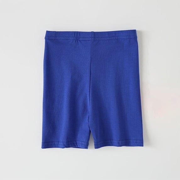 uublik Under Shorts for Girls Size 2T-10 Cartwheel Shorts Girl Bike Shorts Kids Biker Under Dress Dance Shorts Girls Clothes Blue
