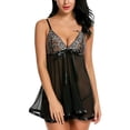 thumbnail image 1 of uublik Valentines Lingerie Set for Women Babydoll Sexy Naughty Bodysuit Lace Plus Size, 1 of 5