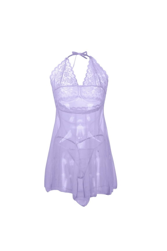 Valentines Lingerie Set for Women Babydoll Sexy Naughty Bodysuit Lace Plus Size