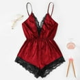 thumbnail image 1 of uublik Valentines Lingerie Set for Women Babydoll Sexy Naughty Lace Bodysuit Plus Size, 1 of 5