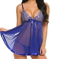 thumbnail image 1 of uublik Valentines Lingerie Set for Women Babydoll Sexy Naughty Lace Plus Size Bodysuit, 1 of 5
