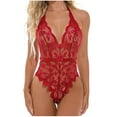 thumbnail image 1 of uublik Valentines Lingerie Set for Women Bodysuit Lace Plus Size Sexy Naughty Babydoll, 1 of 5