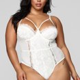 thumbnail image 1 of uublik Valentines Lingerie Set for Women Lace Babydoll Sexy Naughty Plus Size Bodysuit, 1 of 5