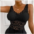thumbnail image 1 of uublik Valentines Lingerie Set for Women Lace Babydoll Sexy Naughty Plus Size Bodysuit, 1 of 5