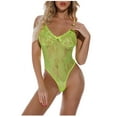 thumbnail image 1 of uublik Valentines Lingerie Set for Women Lace Plus Size Babydoll Sexy Naughty Bodysuit, 1 of 3