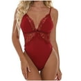 thumbnail image 1 of uublik Valentines Lingerie Set for Women Sexy Naughty Babydoll Plus Size Bodysuit Lace, 1 of 1