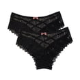 thumbnail image 1 of uublik Value 2-Pack, Underwear for Women Panties No Show Thong Lace Panties Breathable Comfortable Underwear Womens, 1 of 4
