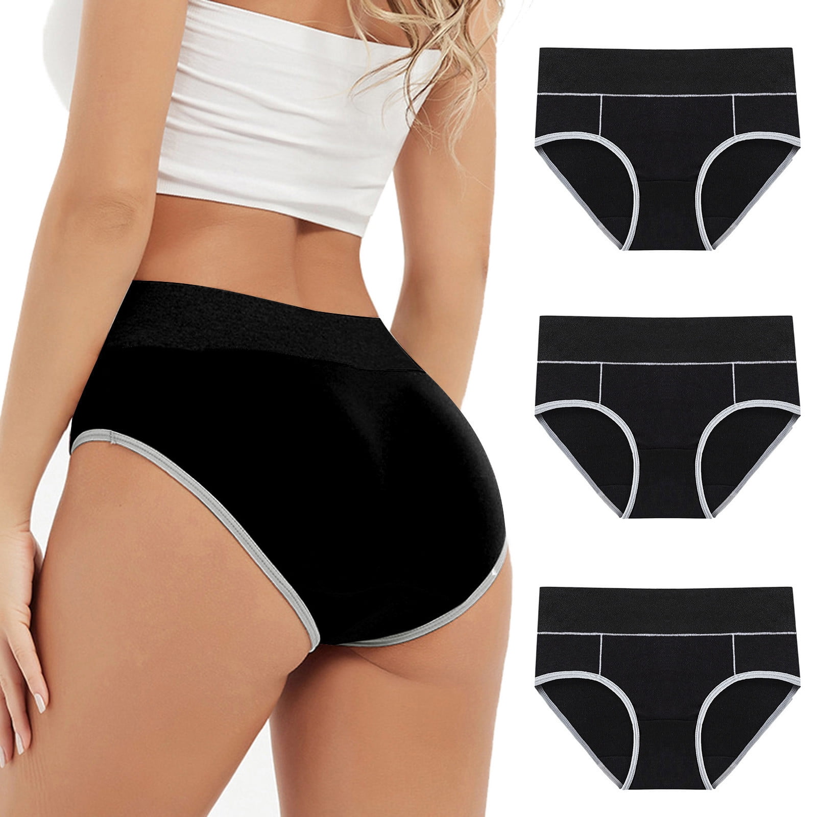 uublik Value 3-Pack, Women Period Panties Protective Menstrual ...