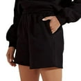 thumbnail image 1 of uublik Women Shorts for Summer Loose Super Soft Lounge Shorts Black, 1 of 5