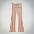 thumbnail image 1 of uublik Women Sweatpants Khaki High Waisted Flared Leggings for Yoga Gym Workout, 1 of 4