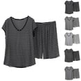 thumbnail image 1 of uublik Women's 2 Piece Outfits Sets In Clothes Casual Sleeveless Tank Top and Shorts Summer Lounge Workout Matching Set Gray, 1 of 5