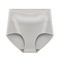 thumbnail image 1 of uublik Women's Underwear Briefs Gray Full Coverage No Show High Waisted Seamless Ladies Panties, 1 of 3