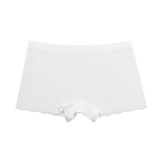 uublik Womens Boxer Briefs White Underwear for Women Seamless Breathable Women's Briefs