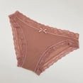 thumbnail image 1 of uublik Womens Briefs Underwear Pink Ladies Seamless Brief Comfort Womens Lace Panties, 1 of 5