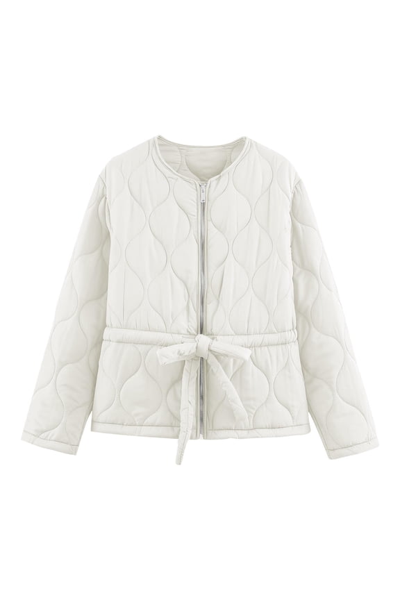 Womens Jackets Casual Warm Snow Jacket for Women Windproof Winter Jacket for Cold Weather, White