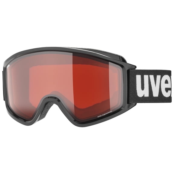 UVEX - Adult G.GL 3000 LGL Ski/Snowboard Goggles - Black/Lasergold Lite Rose - Anti-Fog & OTG Compatible