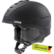 uvex Legend 2.0, Adjustable Ski and Snowboard Helmet with Closable Ventilation System, Adult, Black Matte, Size. M