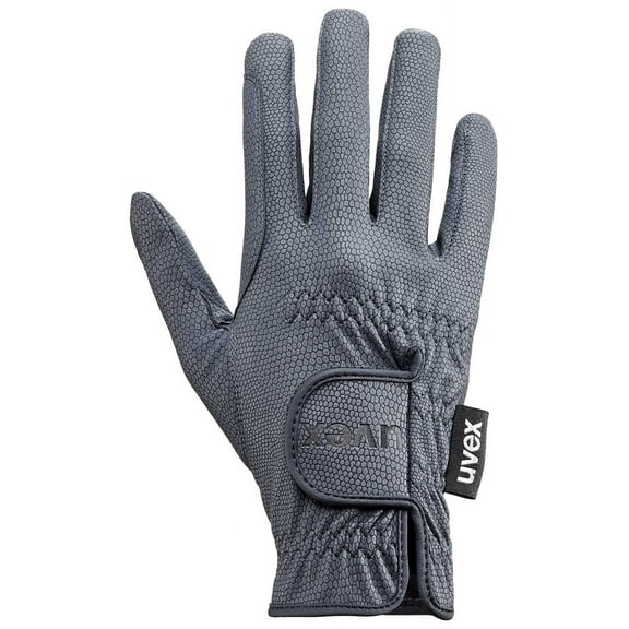uvex sportstyle - horse riding gloves with classic design - touchscreen compatible, elastic & breathable - blue - size 9