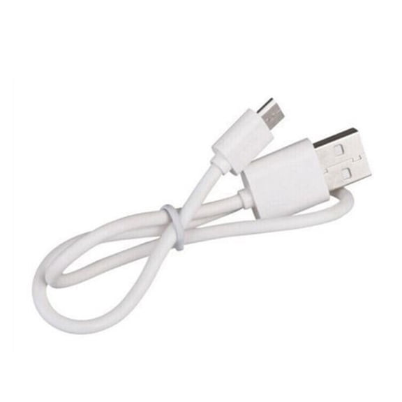uvwlwu 1Pc Universal 30cm Micro USB PC Power Charge Cable for Mobile Cell Phone(White)