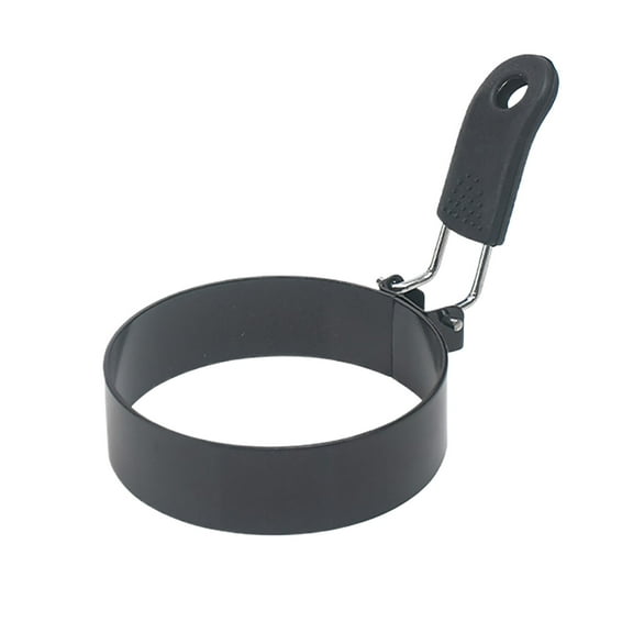uvwlwu 4 Types Stainless Steel Frying Egg Breakfast Egg Pancake Maker With Scald Handle Egg Rings Nonstick Pancake(BK1)
