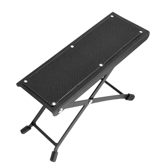 uvwlwu Adjustable Foot Rest for and Home Use Portable Foldable Comfort Support Platform with -Position Height Settings for Ergonomic Practice and Work(Black)