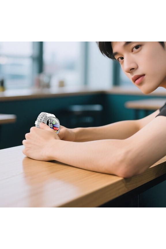 Advanced Smart Watch with Floating Rotating Camera and Integrated WeChat Payment for Seamless Connectivity(A)