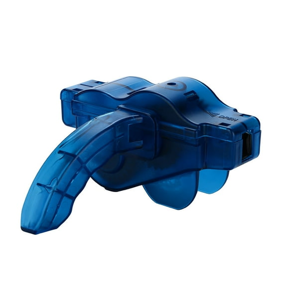 uvwlwu Bicycle Chain Cleaner Tools Kit Cycling Road Mountain Bike MTB Cleaning Brushes(Blue)