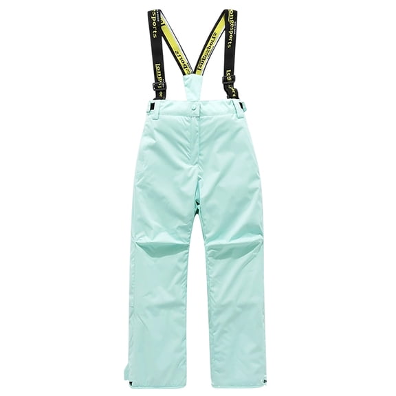 uvwlwu Boys All Weather Insulated Windproof Thermal Snowsuit Ski Jacket Pants Outdoor Winter Adventure Gear For Kids Youth(Green,5-6 years)