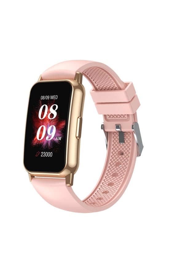 CY22 Advanced Smartwatch with Body Temperature for Android and Phones(Pink)