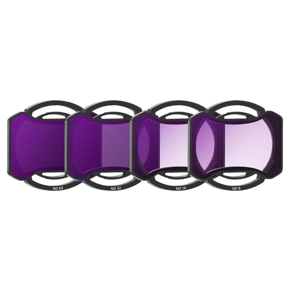 uvwlwu Camera Filter Kit ND CPL Polarizer Set Enhanced Aerial Imaging Accessories(Purple)
