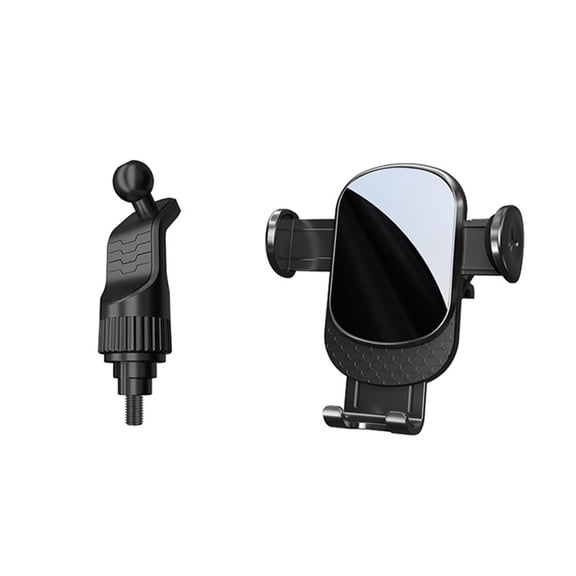 uvwlwu Car Phone Holder Suitable For [Automatic Locking Hands Phone Holder For All Smartphones(Dark Blue,8cm)