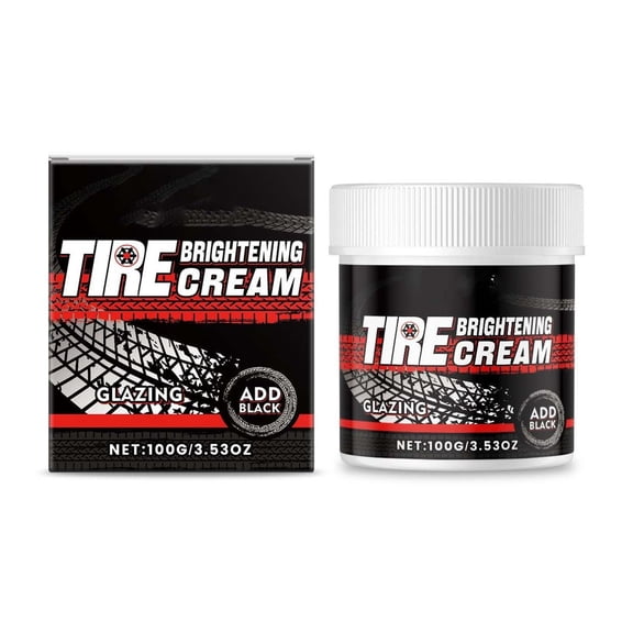 uvwlwu Car Tire Retreading Gloss Solution for Enhanced Shine and Crack Prevention(Black)