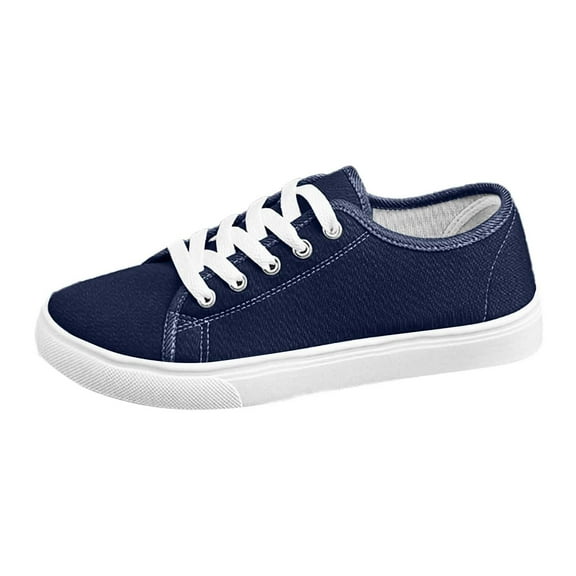 uvwlwu Casual Shoes for Women Shoes Fashionable Unisex Lace Up Canvas Sneakers Comfortable Flat Breathable Everyday Wear For Women Men