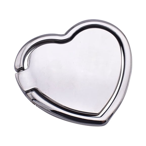 uvwlwu Cell Phone Ring Holder Metal Finger Grip Finger Kickstand 360° Rotation Universal Finger Ring Phone Grip Compatible With All Smartphone(Silver)