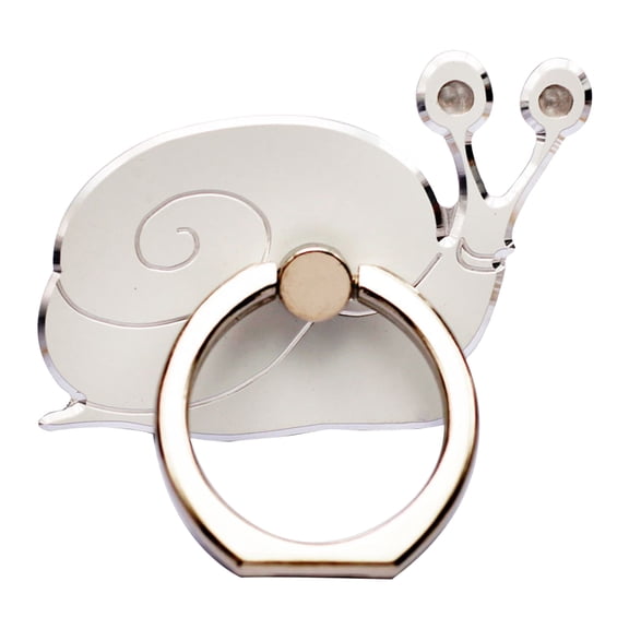 uvwlwu Cell Phone Ring Holder Metal Finger Grip Finger Kickstand 360° Rotation Universal Finger Ring Phone Grip Compatible With All Smartphone(White)