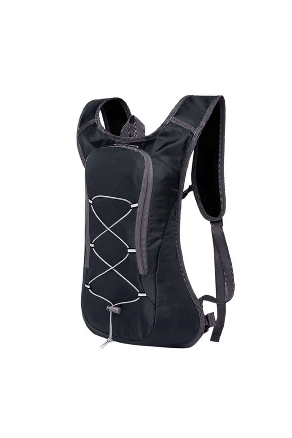 Cycling Backpack Bike Bag Ultralight Pouch Outdoor Hiking Bicycle Rucksack(Black)