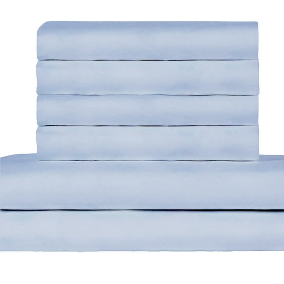 uvwlwu Deep Pocket Sheet Set, 4 Piece Bed Sheets For Mattress Up To 18 Inch, Sateen Weave Solid Color Bedding, Easy Care Hotel Style Sheets For Bed(Light Purple,205cm)