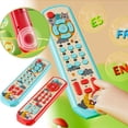 thumbnail image 1 of uvwlwu Delightful Learning Cartoon Music Remote Control Toy for Early Childhood Education and Interactive(A), 1 of 7