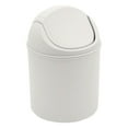 thumbnail image 1 of uvwlwu Desktop Trash Can, Small Covered Mini Garbage Can With Flip Lid, Space Saving Design For Paper Waste, Suitable For Home Office Desk Dressing Table And Kids Room(B,One Size), 1 of 6