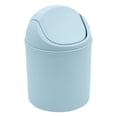 thumbnail image 1 of uvwlwu Desktop Trash Can, Small Covered Mini Garbage Can With Flip Lid, Space Saving Design For Paper Waste, Suitable For Home Office Desk Dressing Table And Kids Room(C,One Size), 1 of 6